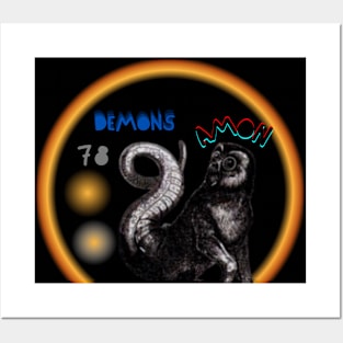 Amon78 Demons Posters and Art